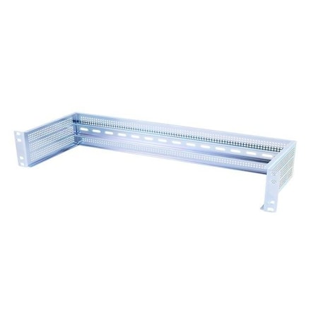 Antaira Din-Rail to 19" Rack Mount Adapter for all Din-Rail Mountable Products, 2U Height DIN-RACK-2U